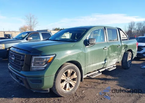 2024 Nissan Titan Sv 4X2 z USA, uszkodzony, nr VIN 1N6AA1EF3RN107836